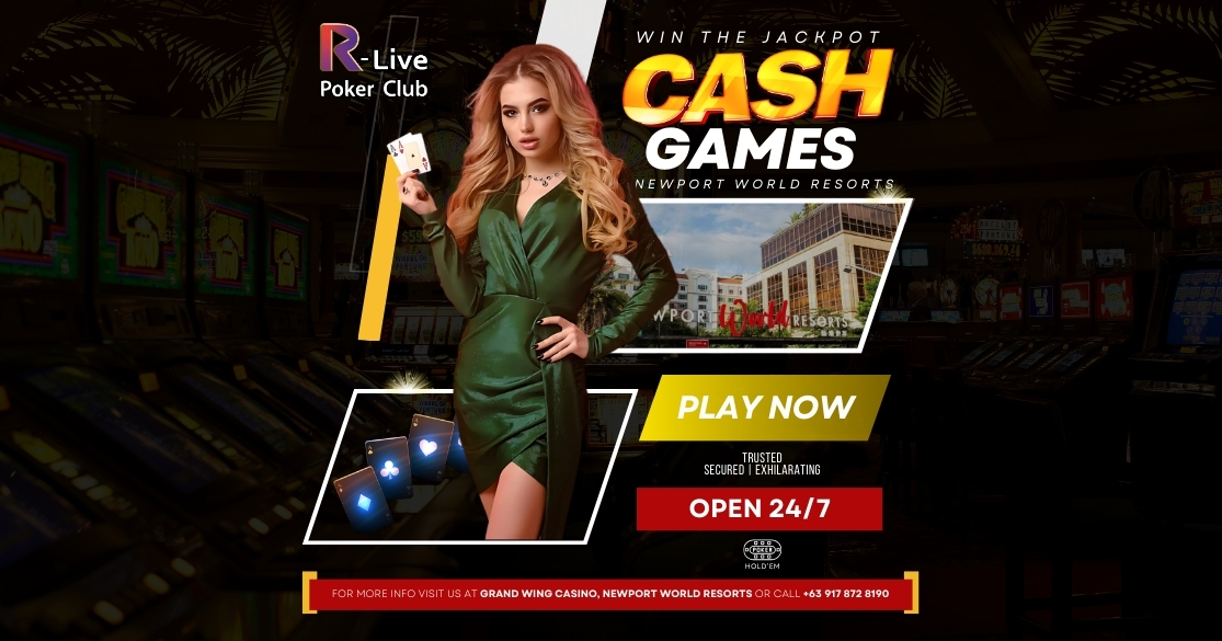 R-Live Poker Club is Now Open 24/7 at NWR!